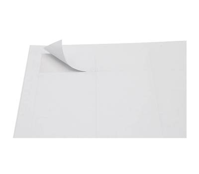 Этикетки BURO A4 38x21.2мм 65шт на листе/100л./белый матовое самоклей. универсальная