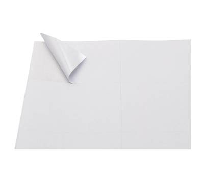 Этикетки BURO A4 70x37мм 24шт на листе/100л./белый матовое самоклей. универсальная