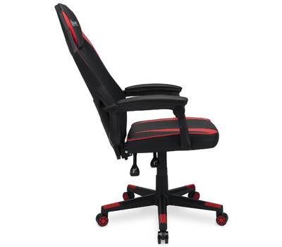 Офисное кресло OKLICK 121Gчерный/красный сиденье черный/красный искусст.кожа/сетка с подголов. крест