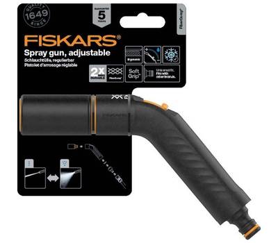 Пистолет-распылитель FISKARS FiberComp черный/оранжевый (1054781)