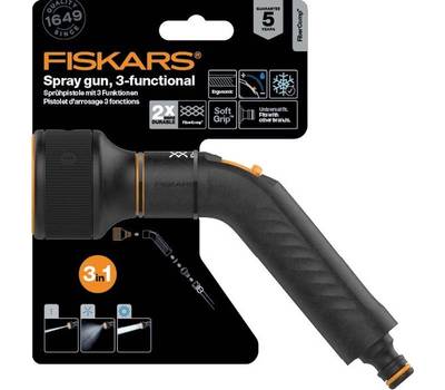 Пистолет-распылитель FISKARS FiberComp черный/оранжевый (1054782)