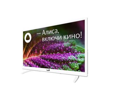 Телевизор LEFF 24H541T SMART Яндекс белый