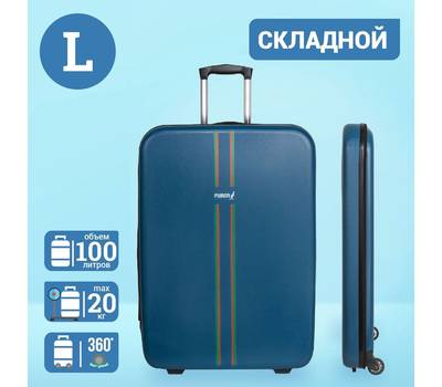 Чемодан FUSION FTS-1004-L, blue