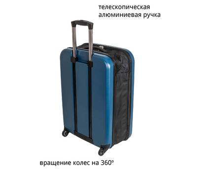 Чемодан FUSION FTS-1004-S, blue