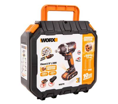 Гайковерт аккумуляторный Worx WX279