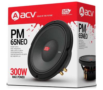 Система акустическая ACV PM-65NEO SPL 300Вт 102дБ 3.2Ом 16см (6.5дюйм) (ком.:1кол.) среднечастотные 