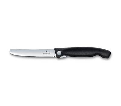 Нож кухонный VICTORINOX складной 6.7803.FB лезвие 11 см чер