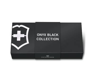 Нож перочинный VICTORINOX Lite Onyx Black (0.6226.31P) 58мм 8функц. черный подар.коробка.