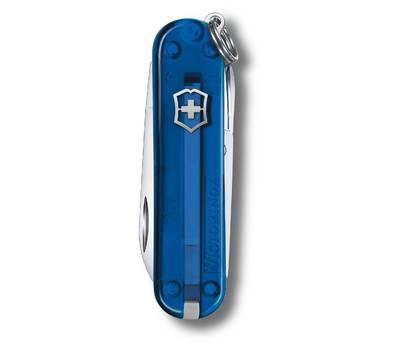 Нож перочинный VICTORINOX Classic Deep Ocean (0.6223.T2G) 58мм 7функц.