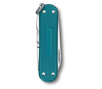 Нож перочинный VICTORINOX Wild Jungle (0.6221.242G) 58мм 7функц. карт.коробка.