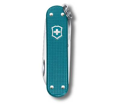 Нож перочинный VICTORINOX Wild Jungle (0.6221.242G) 58мм 7функц. карт.коробка.