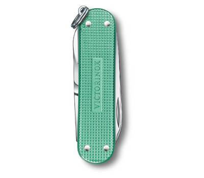 Нож перочинный VICTORINOX Minty Mint (0.6221.221G) 58мм 7функц. карт.коробка.