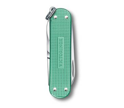 Нож перочинный VICTORINOX Minty Mint (0.6221.221G) 58мм 7функц. карт.коробка.