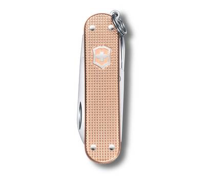 Нож перочинный VICTORINOX Fresh Peach (0.6221.202G) 58мм 7функц. карт.коробка.