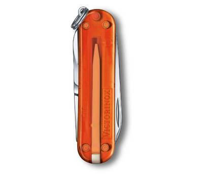 Нож перочинный VICTORINOX Classic Fire Opal (0.6223.T82G) 58мм 7функц.