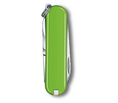 Нож перочинный VICTORINOX Smashed Avocado (0.6223.43G) 58мм 7функц.