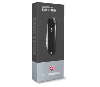 Нож перочинный VICTORINOX Classic, Dark Illusion 0.6223.3G