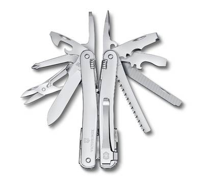 Мультитул Victorinox SwissTool Spirit MX Clip (3.0224.MKB1) 105мм 24функц. серебристый подар.коробка