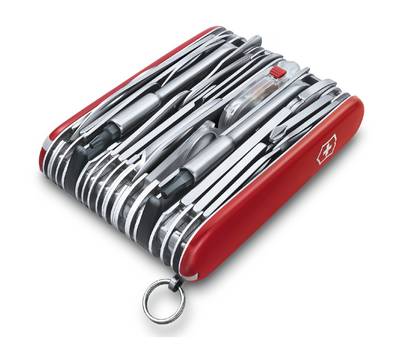 Нож перочинный Victorinox SwissChamp XXL (1.6795.XXL) 91мм 73функц. красный подар.коробка