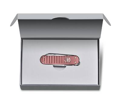 Нож перочинный Victorinox Classic Precious Alox (0.6221.405G) 58мм 5функц. розовый подар.коробка