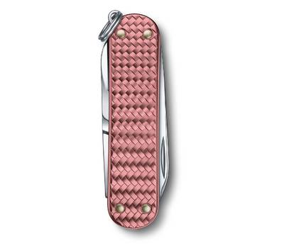 Нож перочинный Victorinox Classic Precious Alox (0.6221.405G) 58мм 5функц. розовый подар.коробка