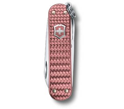 Нож перочинный Victorinox Classic Precious Alox (0.6221.405G) 58мм 5функц. розовый подар.коробка