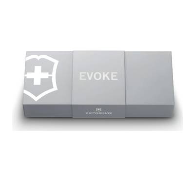 Нож перочинный Victorinox Evoke Alox (0.9415.D26) 136мм 5функц. серебристый подар.коробка