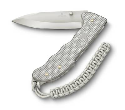 Нож перочинный Victorinox Evoke Alox (0.9415.D26) 136мм 5функц. серебристый подар.коробка