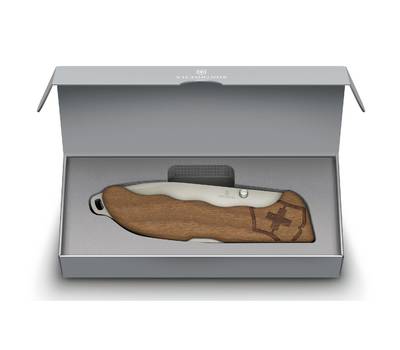 Нож перочинный Victorinox Evoke Wood (0.9415.D630) 136мм 4функц. дерево подар.коробка