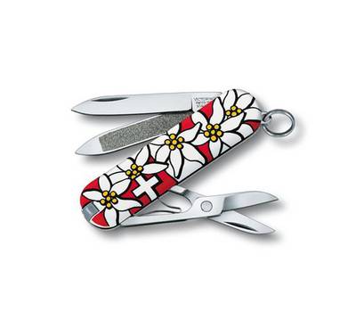 Нож складной VICTORINOX 0.6463.840 Classic Nail Clip 8 фун