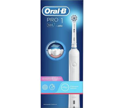 Электрическая зубная щетка ORAL-B Pro 500 Sensitive