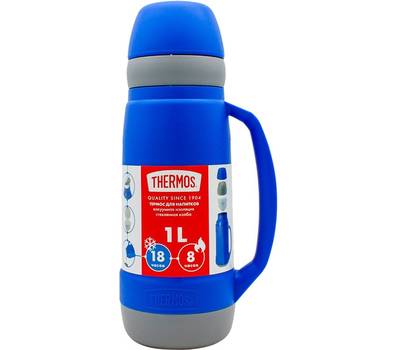 Термос THERMOS со стеклянной колбой WEEKEND 36 Series Blue (1 литр)