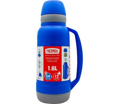 Термос THERMOS со стеклянной колбой WEEKEND 36 Series Blue (1,8 литра)