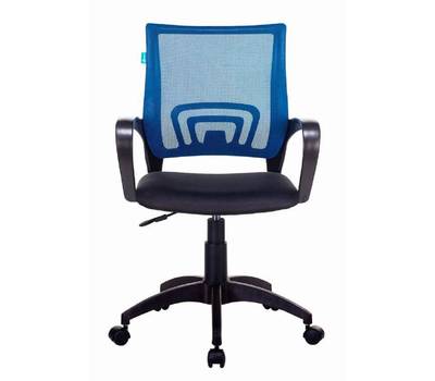 Офисное кресло БЮРОКРАТ CH-695NLT синий TW-05 сиденье черный TW-11 сетка/ткань крестовина пластик