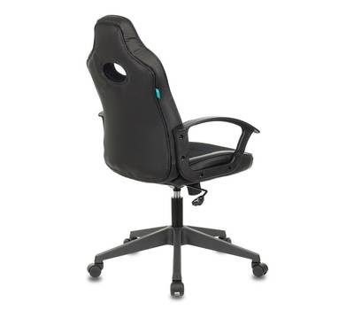 Офисное кресло БЮРОКРАТ VIKING-11 черный искусст.кожа/ткань крестовина пластик