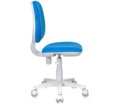 Офисное кресло БЮРОКРАТ CH-W213 голубой TW-55 крестовина пластик пластик белый