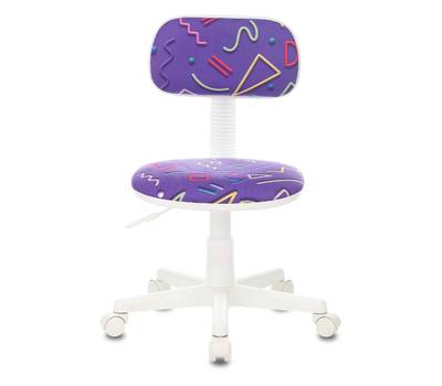 Кресло детское БЮРОКРАТ CH-W201NX фиолетовый Sticks 08 крестовина пластик
