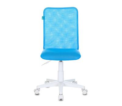 Офисное кресло БЮРОКРАТ KD-9 голубой TW-31 TW-55 сетка/ткань крестовина пластик пластик белый