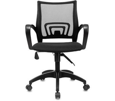 Офисное кресло БЮРОКРАТ CH-695N-LUX черный TW-01 3C11 сетка/ткань крестов. пластик
