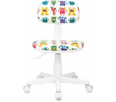 Кресло детское БЮРОКРАТ CH-W201NX белый монстры крестов. пластик пластик белый
