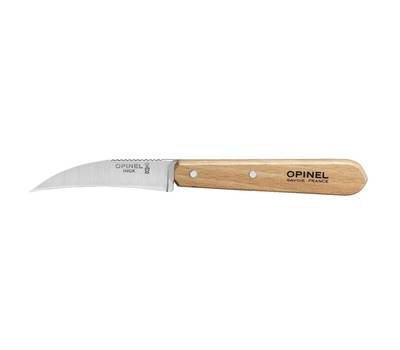 Нож садовый OPINEL №10, нержавеющая сталь, с изогнутым лезвием