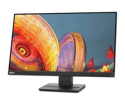 Монитор LENOVO 23.8" ThinkVision E24q-20 черный IPS 4ms 16:9 HDMI M/M матовая HAS Piv 300cd 178гр/17