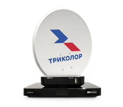 Комплект спутникового ТВ ТРИКОЛОР Ultra HD GS B622L/С592 черный