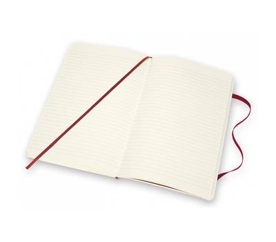 Блокнот карманный MOLESKINE LCLH31SF1BOX Large 130х210мм натур. кожа 176стр. линейка мягкая обложка 