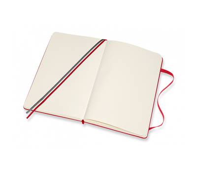 Блокнот карманный MOLESKINE QP062EXPF2 Large 130х210мм 400стр. нелинованный твердая обложка красный.