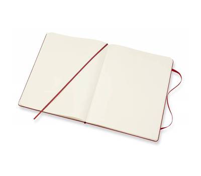 Блокнот карманный MOLESKINE QP092F2 Classic XL, 192 стр., красный, нелинованный