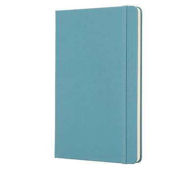 Блокнот карманный MOLESKINE QP062B35 Large 130х210мм 240стр. нелинованный твердая обложка голубой.