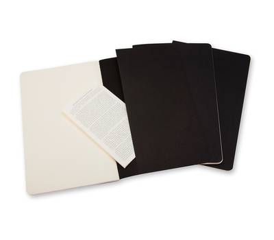 Блокнот карманный MOLESKINE QP318 Large 130х210мм обложка картон 80стр. нелинованный черный.