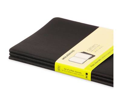 Блокнот карманный MOLESKINE QP318 Large 130х210мм обложка картон 80стр. нелинованный черный.