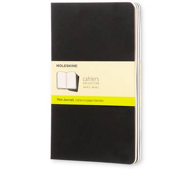 Блокнот карманный MOLESKINE QP318 Large 130х210мм обложка картон 80стр. нелинованный черный.